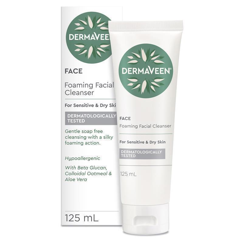 Load image into Gallery viewer, DermaVeen Face Foaming Cleanser 125ml
