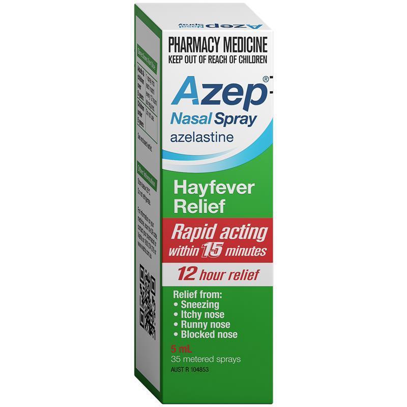 Load image into Gallery viewer, Azep Hayfever Relief Nasal Spray 5ml
