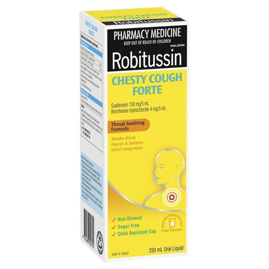 Robitussin Chesty Cough Forte 250ml Exclusive Size