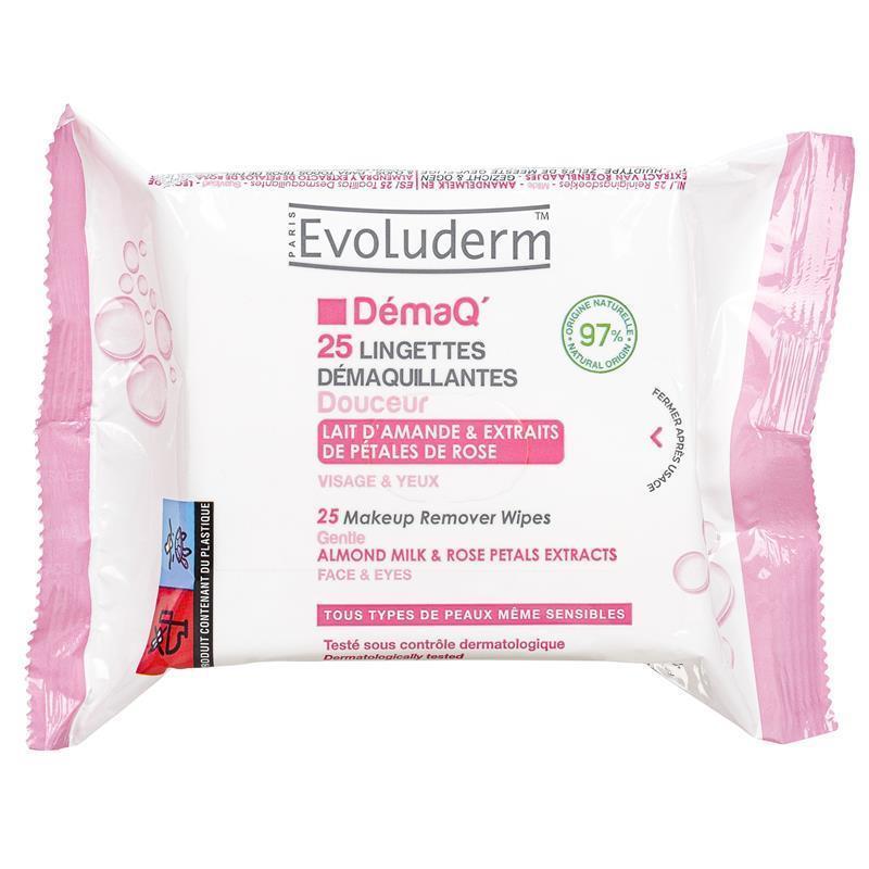 Load image into Gallery viewer, Evoluderm Demaq Gentle Cleansing Wipes 25

