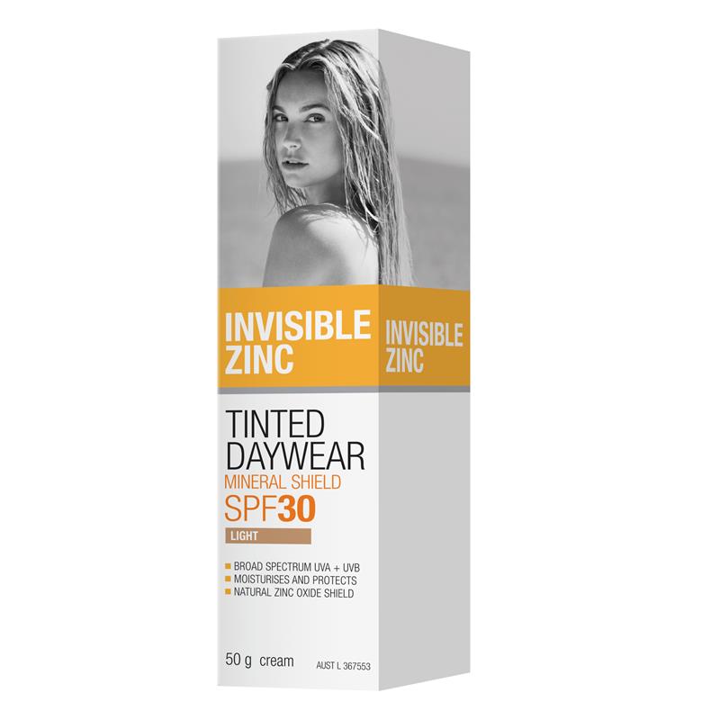 Load image into Gallery viewer, Invisible Zinc Tinted Daywear Light SPF 30+ 50g
