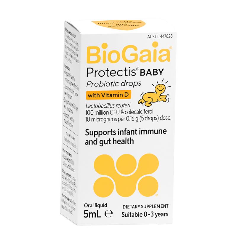 Load image into Gallery viewer, BioGaia Protectis Baby Probiotic Drops with Vitamin D 5ml
