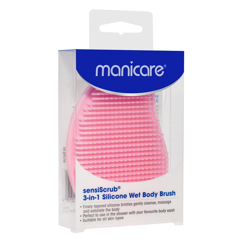 Load image into Gallery viewer, Manicare SensiSrub 3-In-1 Silicone Wet Body Brush
