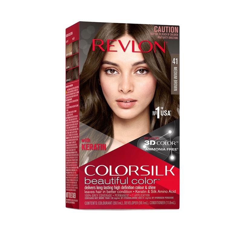 Load image into Gallery viewer, Revlon Colorsilk 41 Medium Brown
