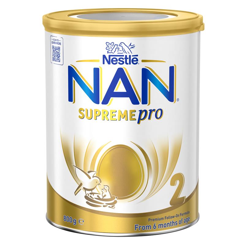 Load image into Gallery viewer, Nestle NAN SUPREMEpro 2 Premium Baby Follow-on Formula Powder, From 6 to 12 Months – 800g
