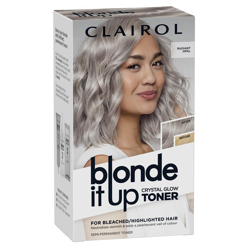 Load image into Gallery viewer, Clairol Blonde It Up Crystal Glow Semi Permanent Toner  Radient Opal
