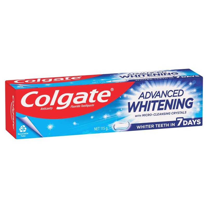 Load image into Gallery viewer, Colgate Toothpaste Advanced Whitening 115g
