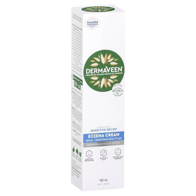 Load image into Gallery viewer, DermaVeen Sensitive Relief Eczema Cream 100mL
