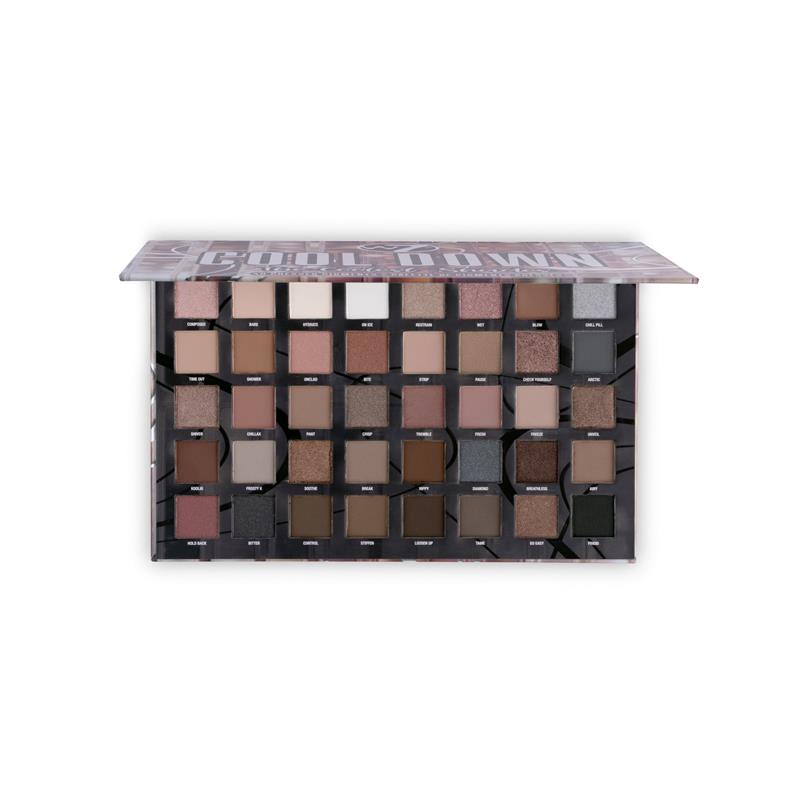 Load image into Gallery viewer, W7 Cool Down Pressed Pigment 40 Shades Palette
