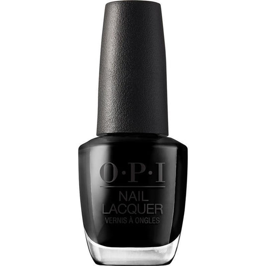 OPI Nail Lacquer Black Onyx Nail Polish 15ml
