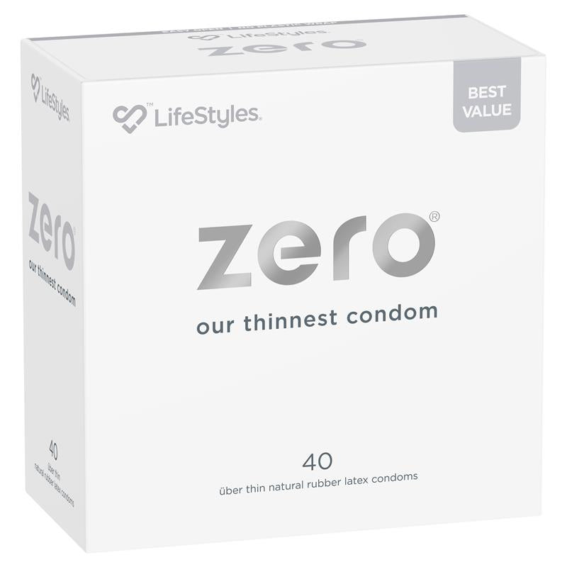 Load image into Gallery viewer, LifeStyles Zero Condoms 40 Pack

