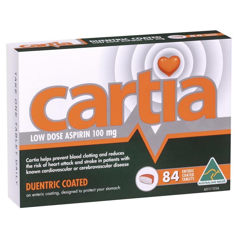 Load image into Gallery viewer, Cartia 100mg Tablets 84
