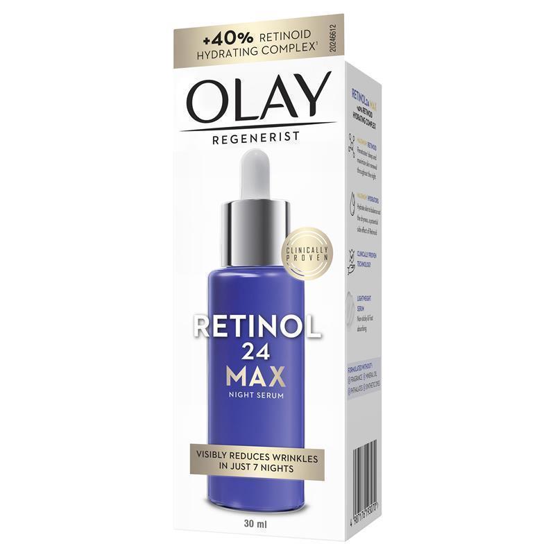 Load image into Gallery viewer, Olay Regenerist Retinol 24 Max Night Serum 30ml

