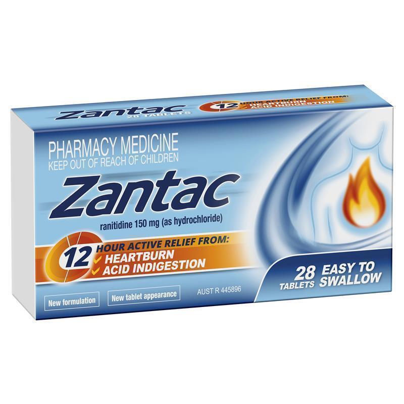 Load image into Gallery viewer, Zantac 12 Hour 150mg 28 Tablets

