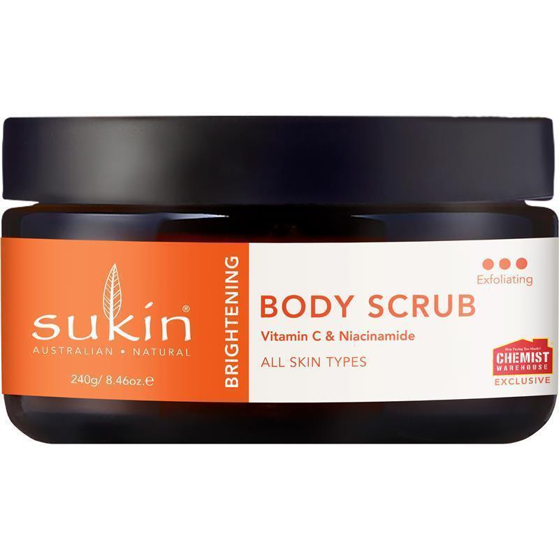 Load image into Gallery viewer, Sukin Brightening Vitamin C &amp; Niacinamide Body Scrub 240g
