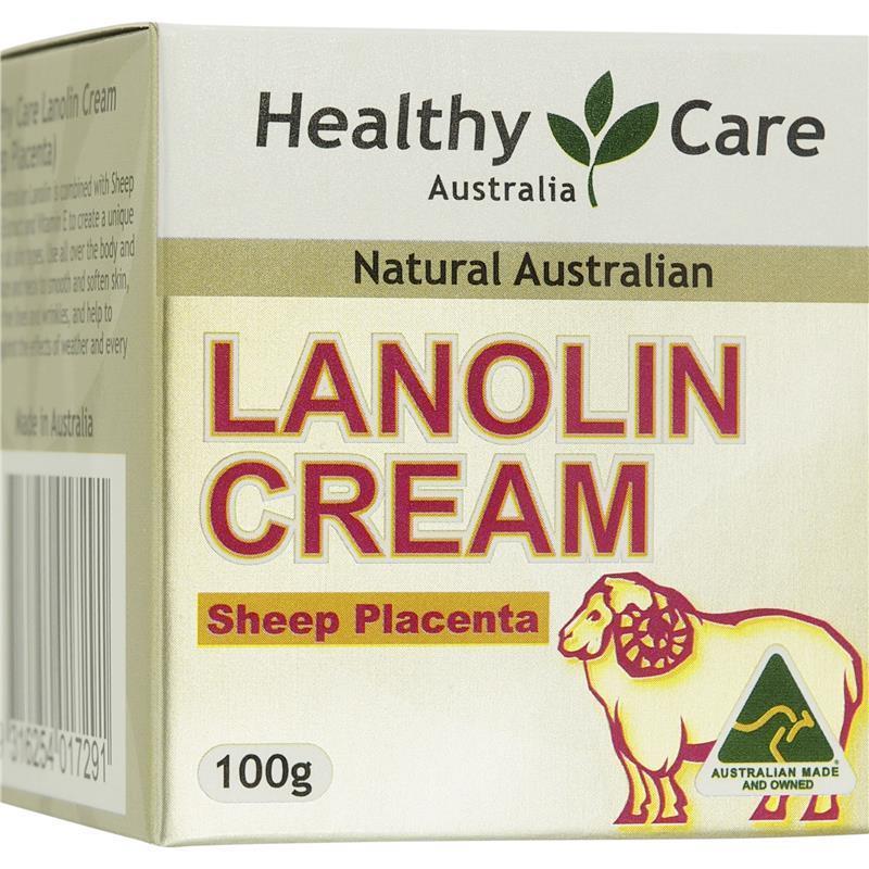 Load image into Gallery viewer, Healthy Care Lanolin with Sheep Placenta 100g
