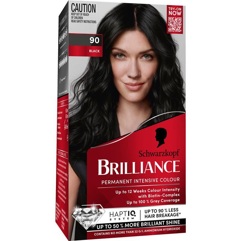 Load image into Gallery viewer, Schwarzkopf Brilliance 90 Black New
