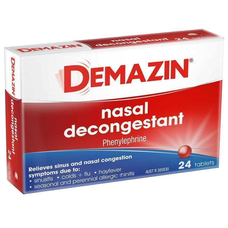 Load image into Gallery viewer, Demazin Nasal Decongestant 24 Tablets
