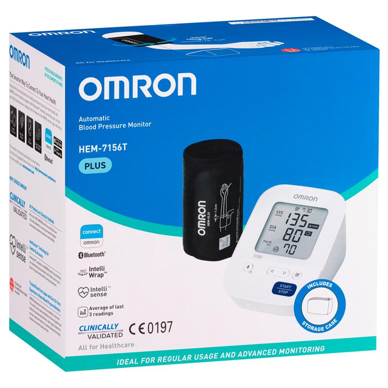 Load image into Gallery viewer, Omron HEM7156T Plus Blood Pressure Monitor

