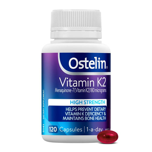 Ostelin Vitamin K2 120 Capsules Exclusive Size