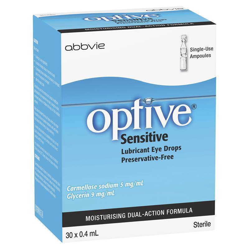 Load image into Gallery viewer, Optive Sensitive Eye Drops 30 x 0.4ml
