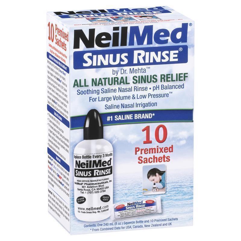 Load image into Gallery viewer, NeilMed Sinus Rinse Starter Kit 10 Sachets
