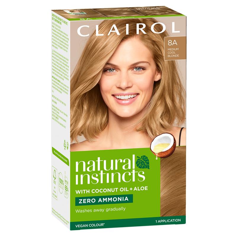 Load image into Gallery viewer, Natural Instincts 8A Linen, Medium Cool Blonde Semi Permanent Hair Colour
