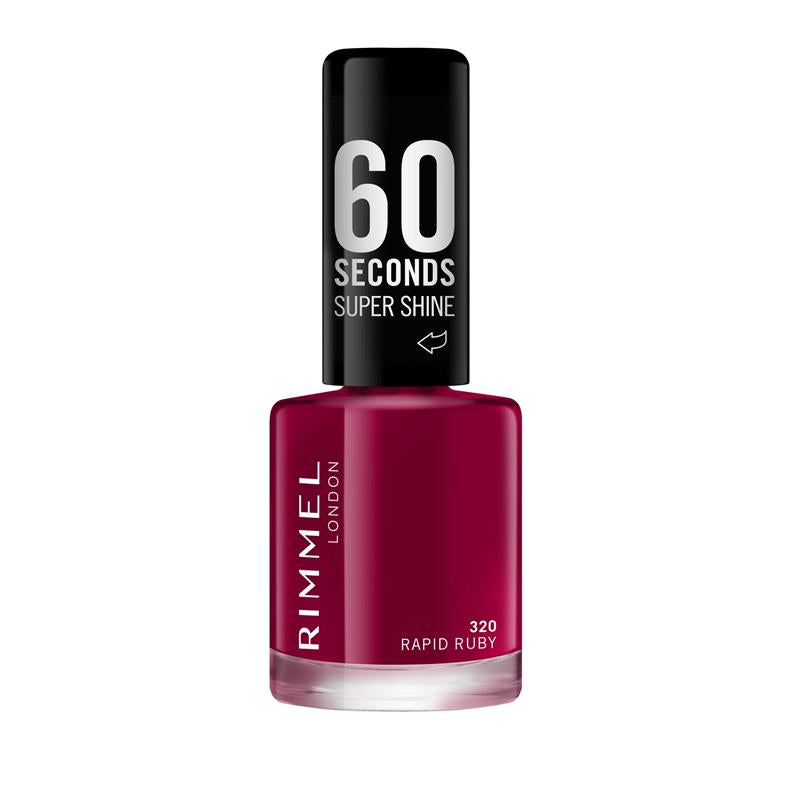 Load image into Gallery viewer, Rimmel 60 Seconds Nail Polish Rapid Ruby
