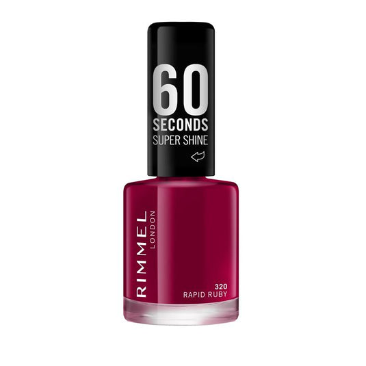 Rimmel 60 Seconds Nail Polish Rapid Ruby