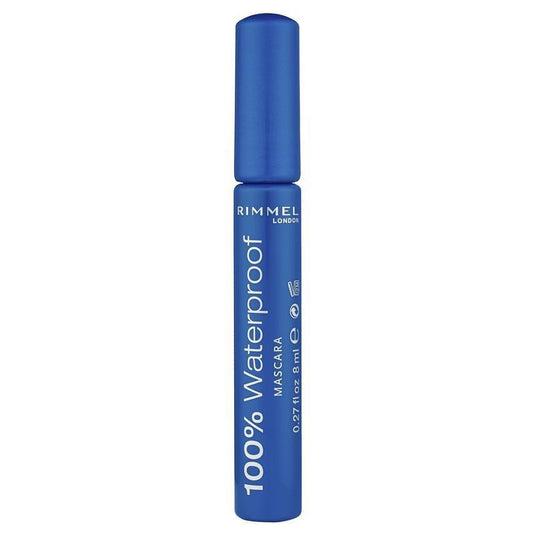 Rimmel Mascara 100% Water Proof Black Black