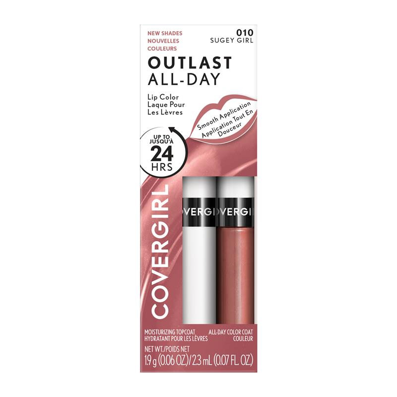 Load image into Gallery viewer, Covergirl Outlast All Day Liquid Lipstick 010 Sugey Girl 2.3ml
