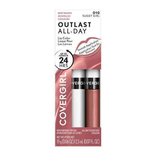 Covergirl Outlast All Day Liquid Lipstick 010 Sugey Girl 2.3ml