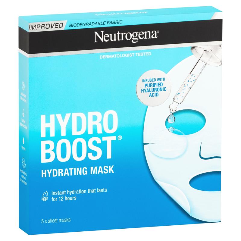 Load image into Gallery viewer, Neutrogena Hydro Boost Hyaluronic Acid Mask 5 Pack
