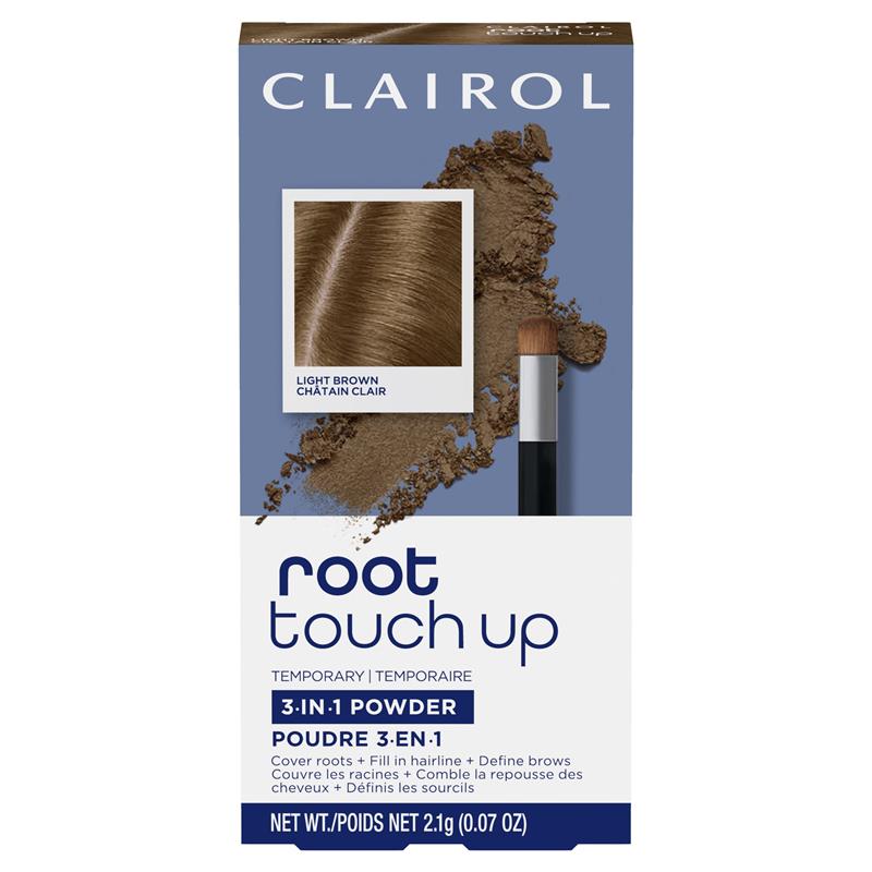 Load image into Gallery viewer, Clairol Nice &amp; Easy Root Touch Up Root Concealing Powder Light Brown
