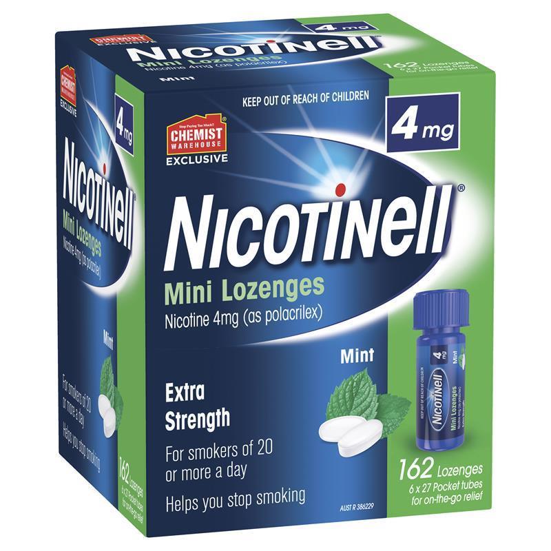 Load image into Gallery viewer, Nicotinell Mini 4mg 162 Lozenges
