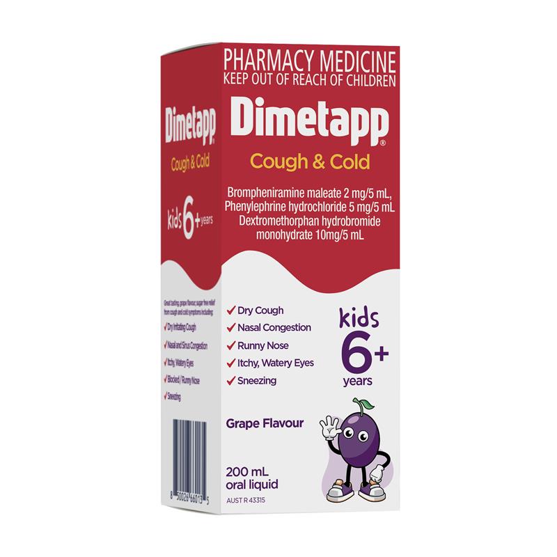Load image into Gallery viewer, Dimetapp Cough and Cold 200mL
