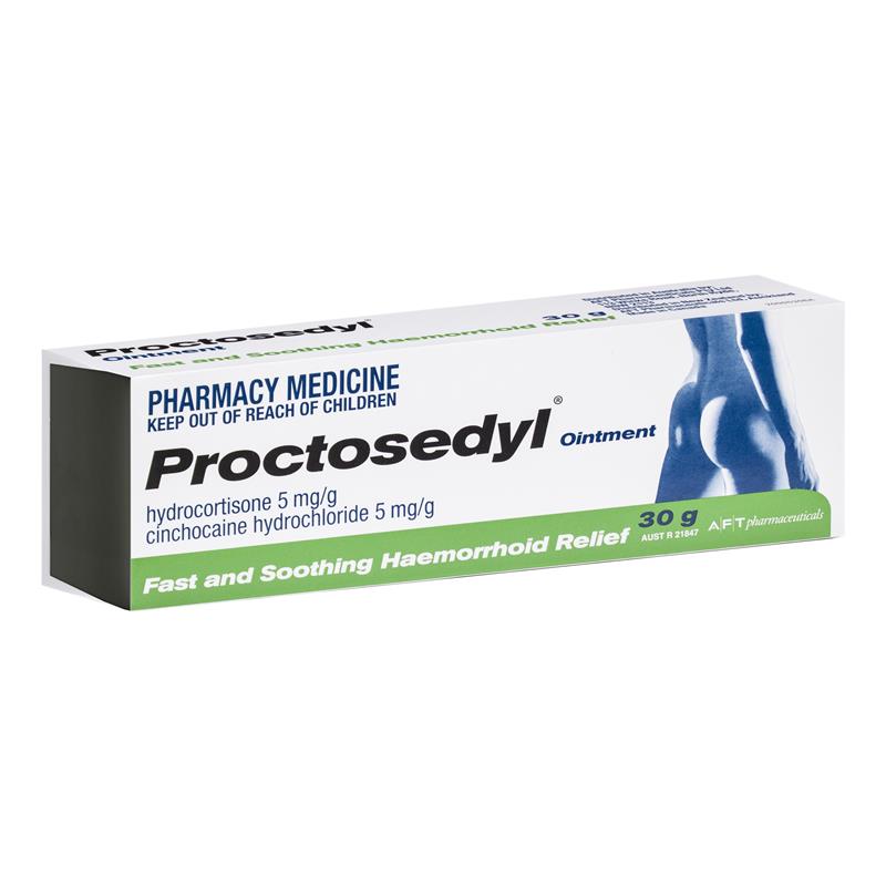 Load image into Gallery viewer, Proctosedyl Haemorrhoids Relief Ointment Cream 30g
