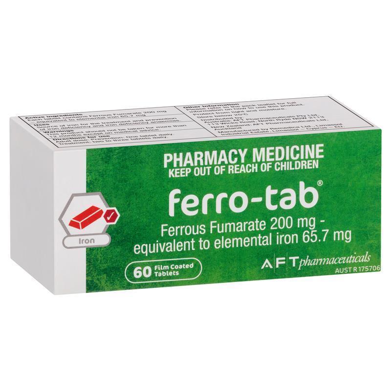 Load image into Gallery viewer, Ferro Tab 200mg 60 Tablets
