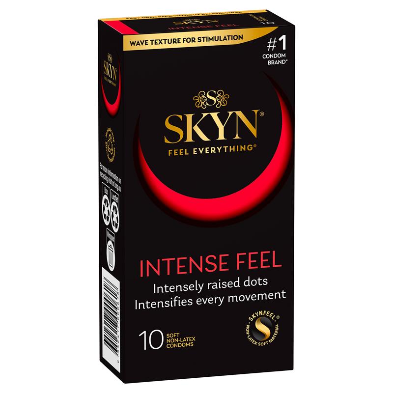 Load image into Gallery viewer, SKYN Intense Feel Condoms 10 Pack
