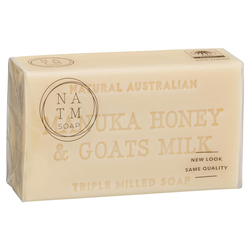 Load image into Gallery viewer, Australian Triple Milled Soap Manuka Honey &amp; Goats Milk 200g
