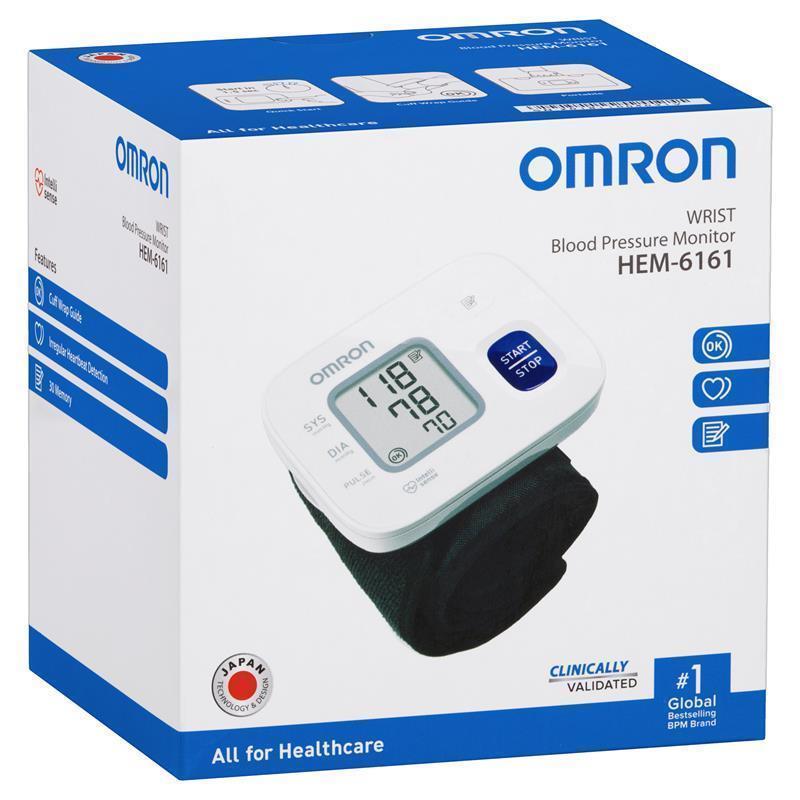 Load image into Gallery viewer, Omron HEM6161 Wrist Blood Pressure Monitor
