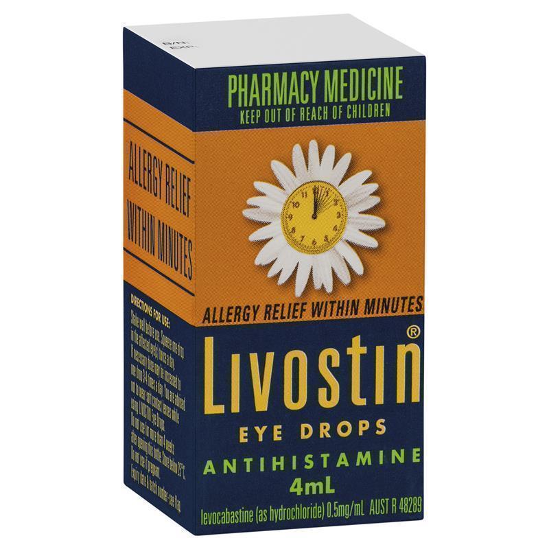 Load image into Gallery viewer, Livostin Antihistamine Allergy Eye Drops 4mL
