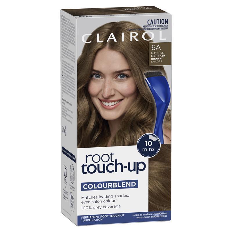 Load image into Gallery viewer, Clairol Root Touch Up Permanent Hair Colour 6A Light Ash Brown
