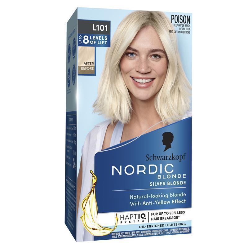 Load image into Gallery viewer, Schwarzkopf Nordic Blonde L101 Silver Blonde
