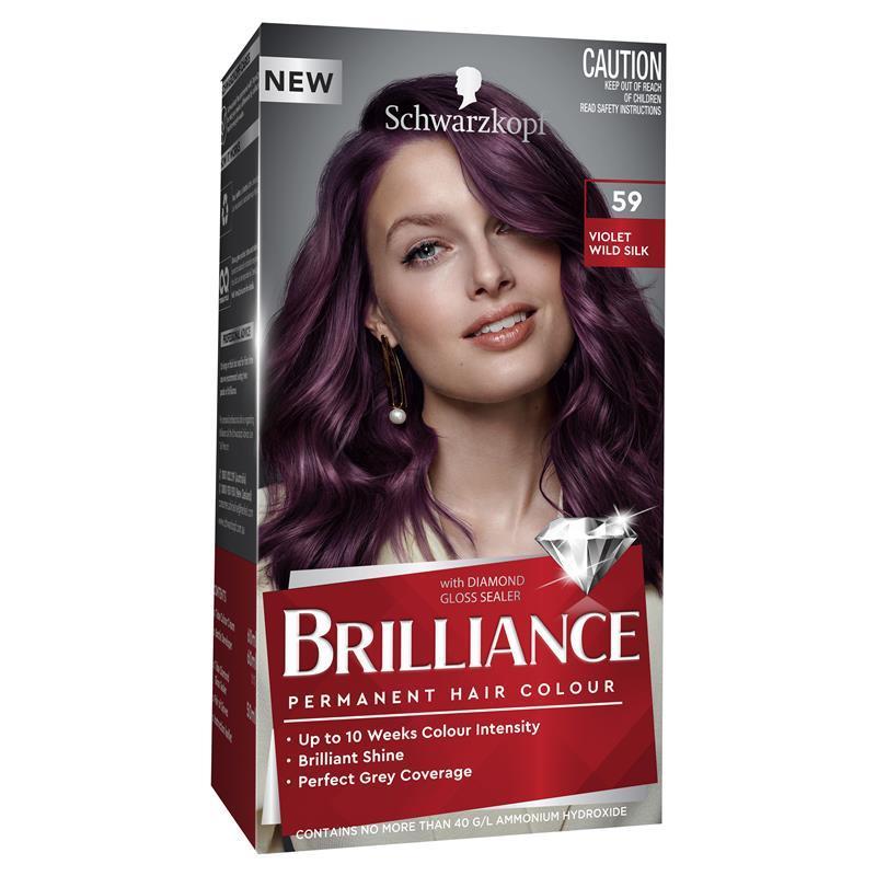 Load image into Gallery viewer, Schwarzkopf Brilliance 59 Violet Wild Silk New
