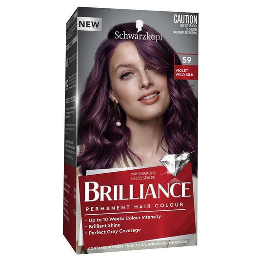 Schwarzkopf Brilliance 59 Violet Wild Silk New