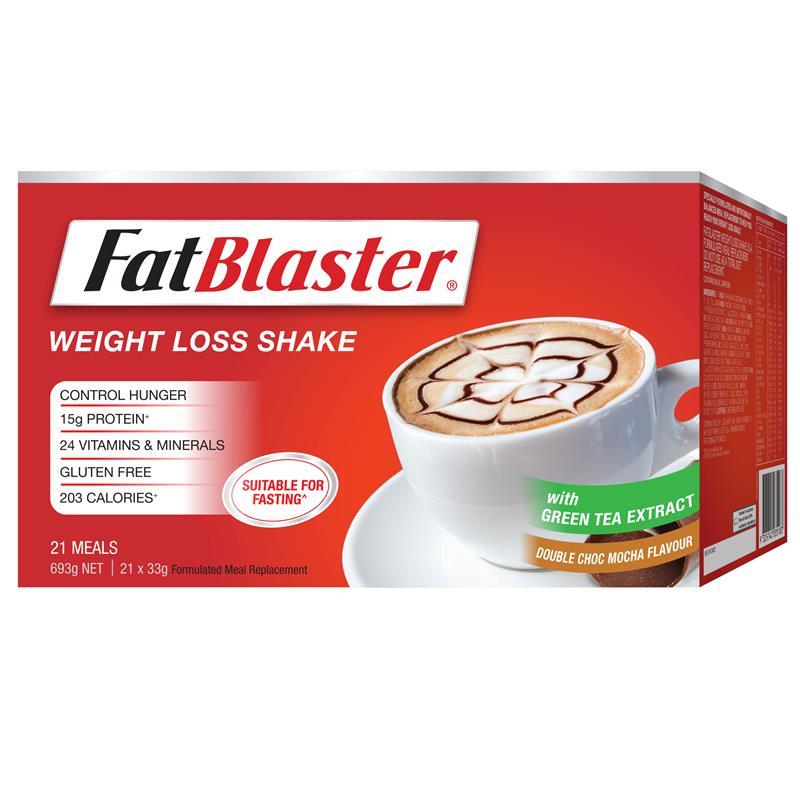Load image into Gallery viewer, Fatblaster Weight Loss Shake Mocha 21 x 33g Sachets Exclusive Size
