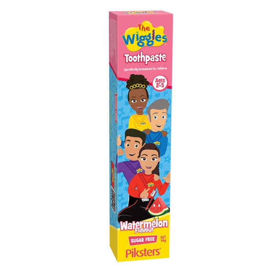 Piksters The Wiggles Toothpaste Sugar Free Watermelon Ages 2-5 96g