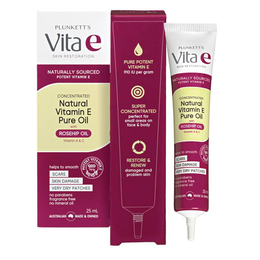 Plunkett's Vita E Pure Vitamin E Oil 25ml