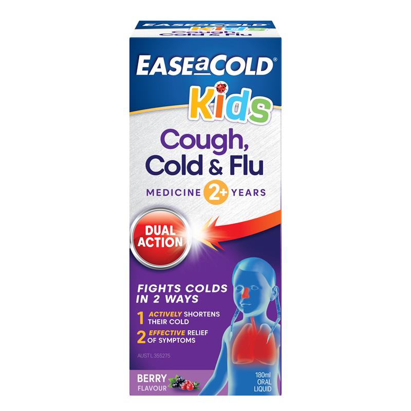 Load image into Gallery viewer, Ease a Cold Kids Cough Cold and Flu 180ml
